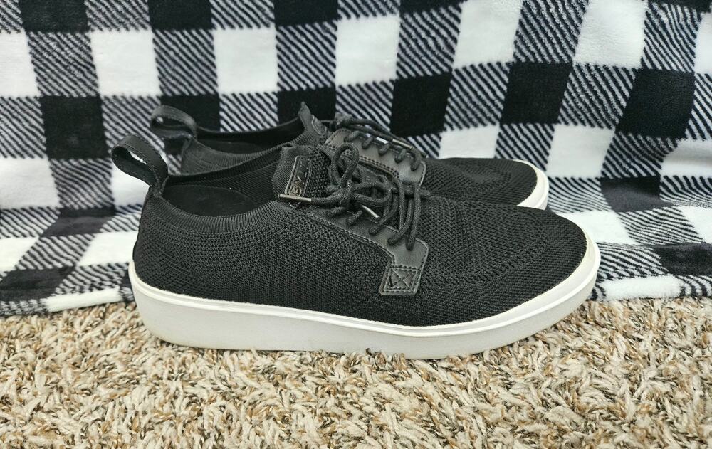 BYLT Premium Basics Lidu Knit Sneakers Mens Size 10 Black Lace Up Casual Shoes
